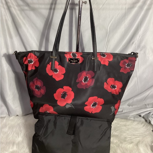 Kate Spade Wilson Road Poppy Margareta BABY Tote Bag W/ Change Pad EUC - Picture 3 of 13